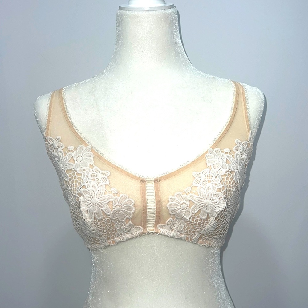 Embroidered Bra